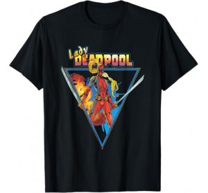Marvel Comics Retro Classic Lady Deadpool Action Shot